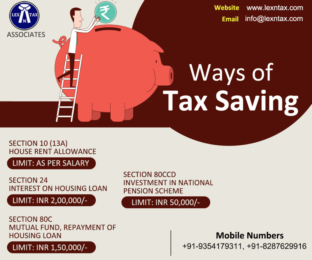 Ways of Tax Savings